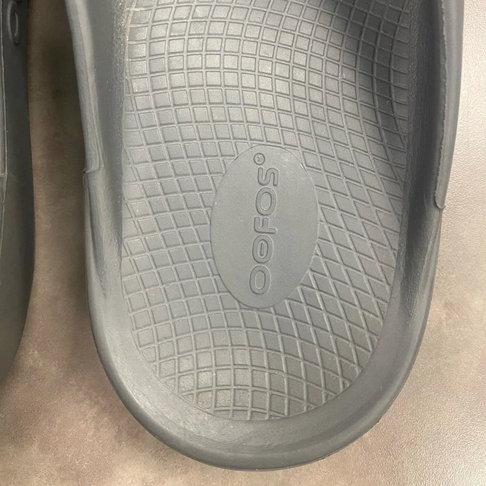 OOFOS MEN'S OORIGINAL SANDAL - SLATE Size M14/W16